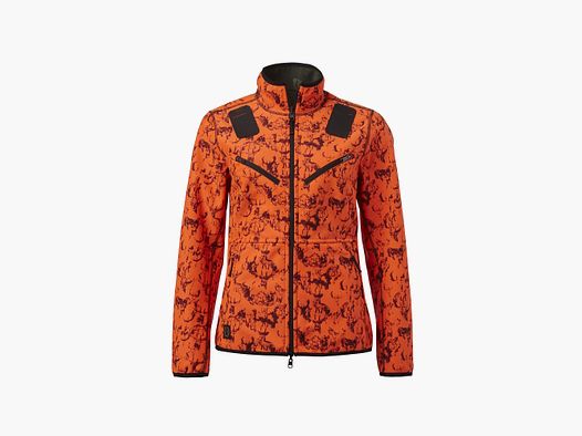 Chaqueta Cortavientos Reversible Chevalier Mist, 38W, Mujer Naranja