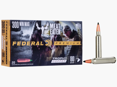 Federal Büchsenmunition Premium .300 Win. Mag. 11,7 g / 180 gr Trophy Copper