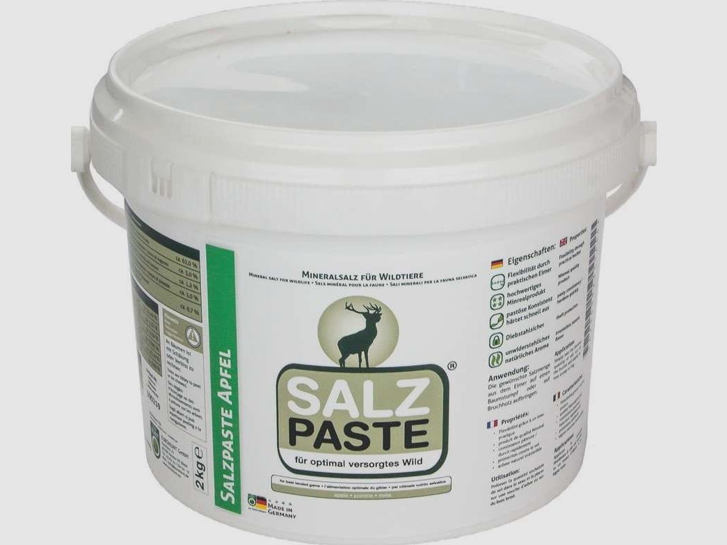 Pasta de sal Eurohunt 2 kg, manzana