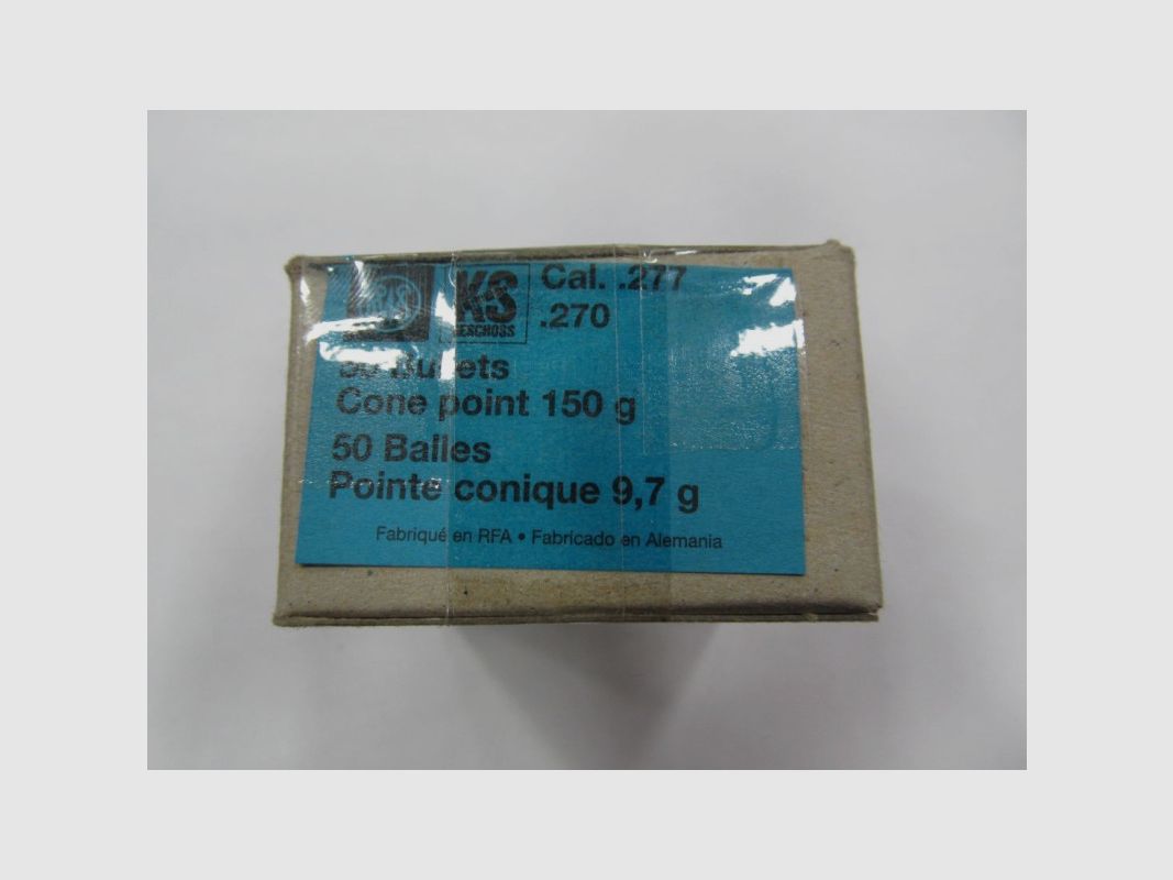 RWS KOGEL 270 GR 150 DIA 277 KS, afbeelding 1 van 2
