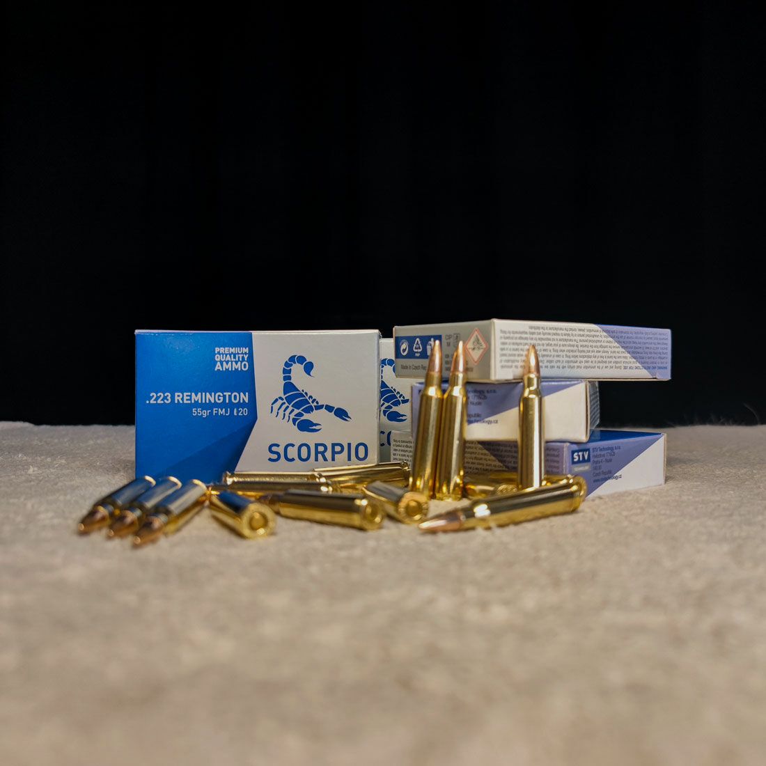 STV STV Scorpio .223 Rem FMJ 55 grs 1000 Schuss