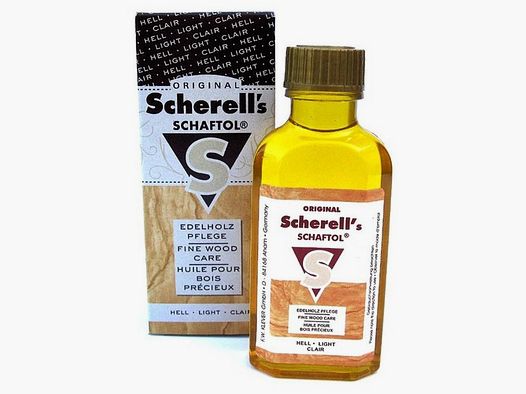 Scherell's Schaftol 50ml hell 50ml Reinigungszubehör für Waffen