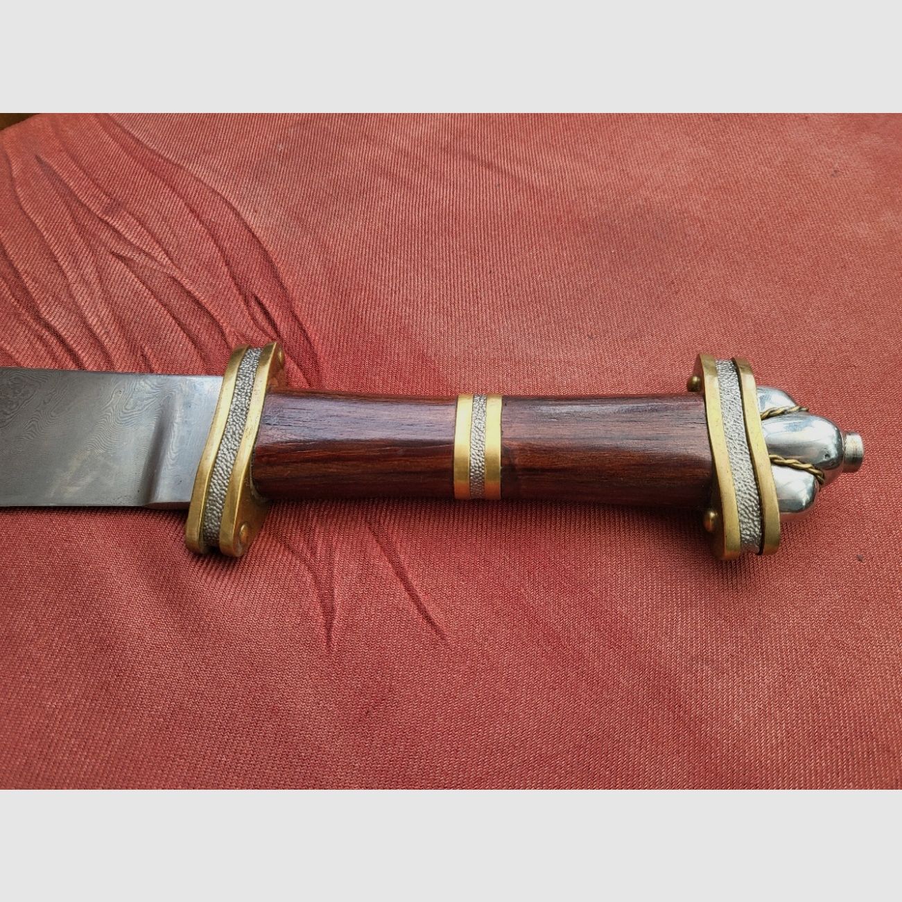 Cool Steel Langsax aus Damaststahl, sehr gut gepflegt