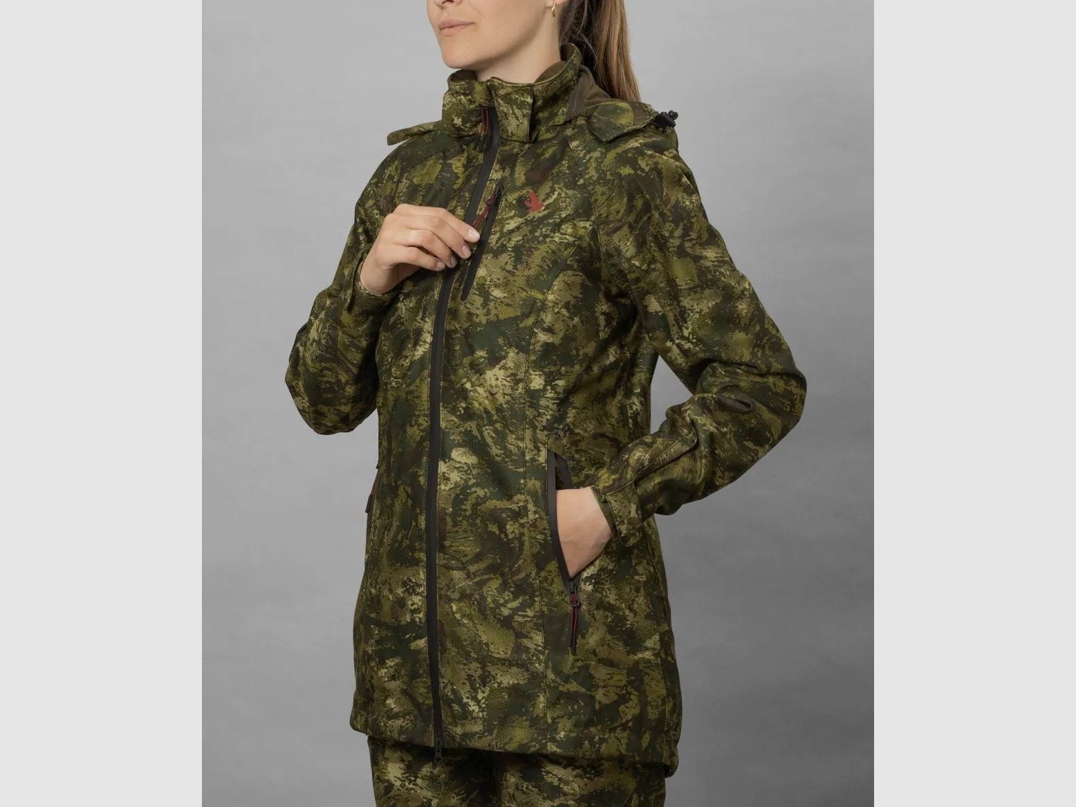 SEELAND AVAIL Damenjacke Camo Invis Green Gr. 38, Bild 3 von 6
