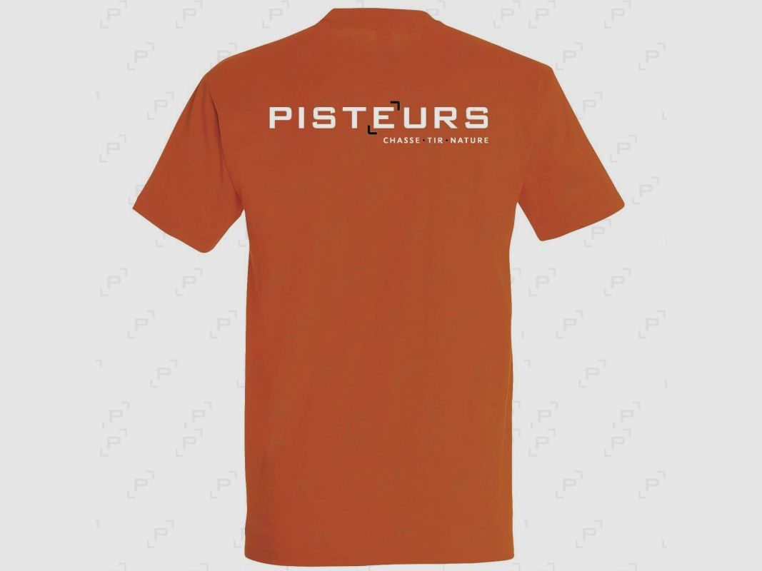 T-Shirt Herren PISTEURS IMPÉRIAL orange, Bild 2 von 2