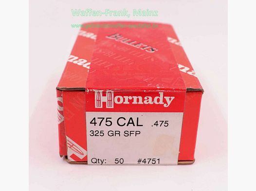 Hornady / USA FFW-Geschosse .475 (.475)