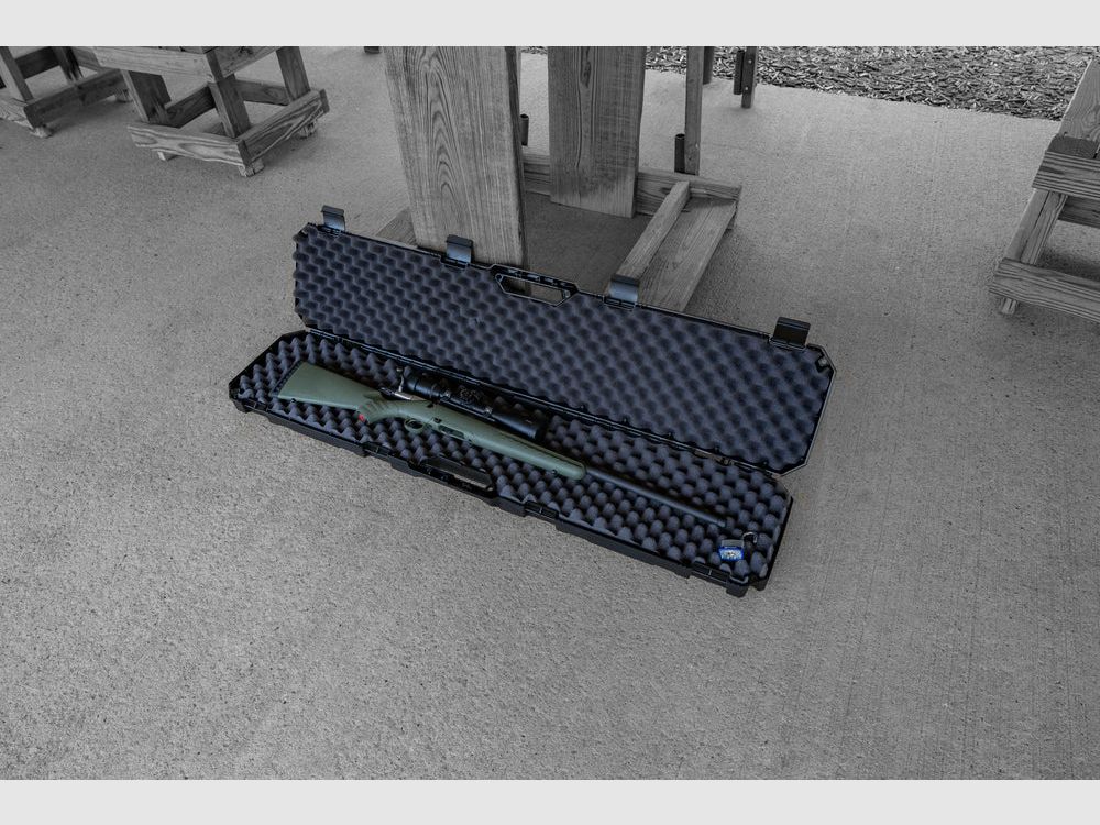 MTM Case-Gard Scoped Rifle Case 51 Waffenkoffer für Büchsen mit Zielfernrohr – 129,5 cm – Schwarz, Bild 7 von 12