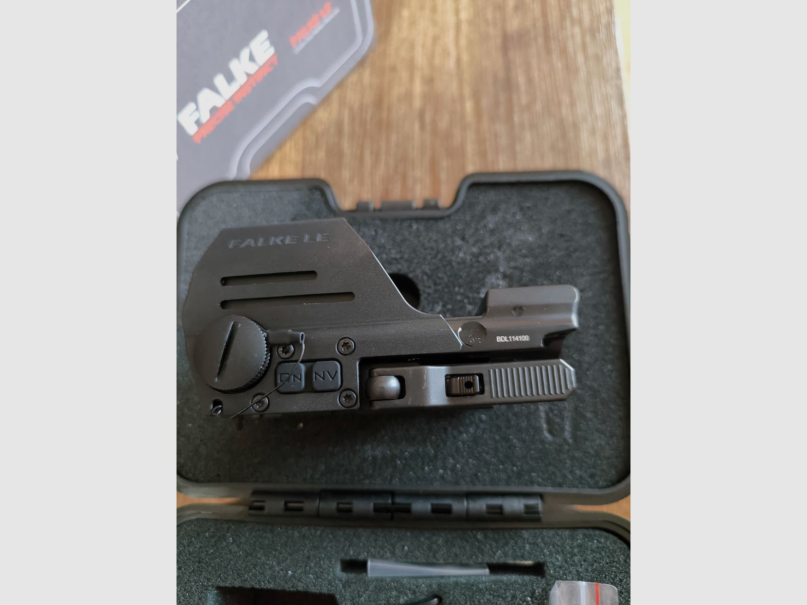 FALKE LE Circle DOT NEU Leuchtpunktvisier, kein Zeiss Swarovski Leica Meopta