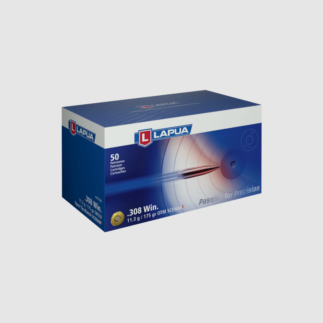 Lapua .308 Win. Scenar-L OTM 175 gr. -50St.