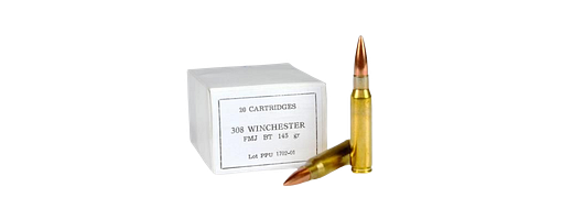 Prvi Partizan PPU .308 Winchester Vollmantel 145 grs 20 Schuss