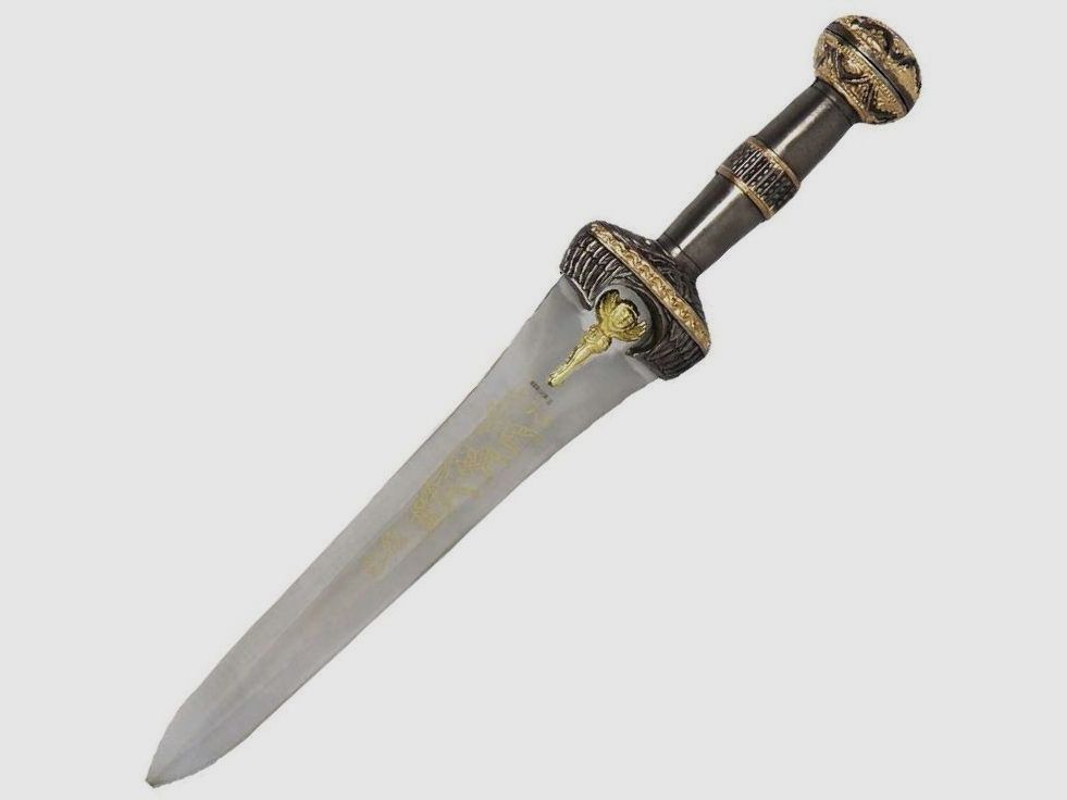 Griechischer Dolch m Scheide