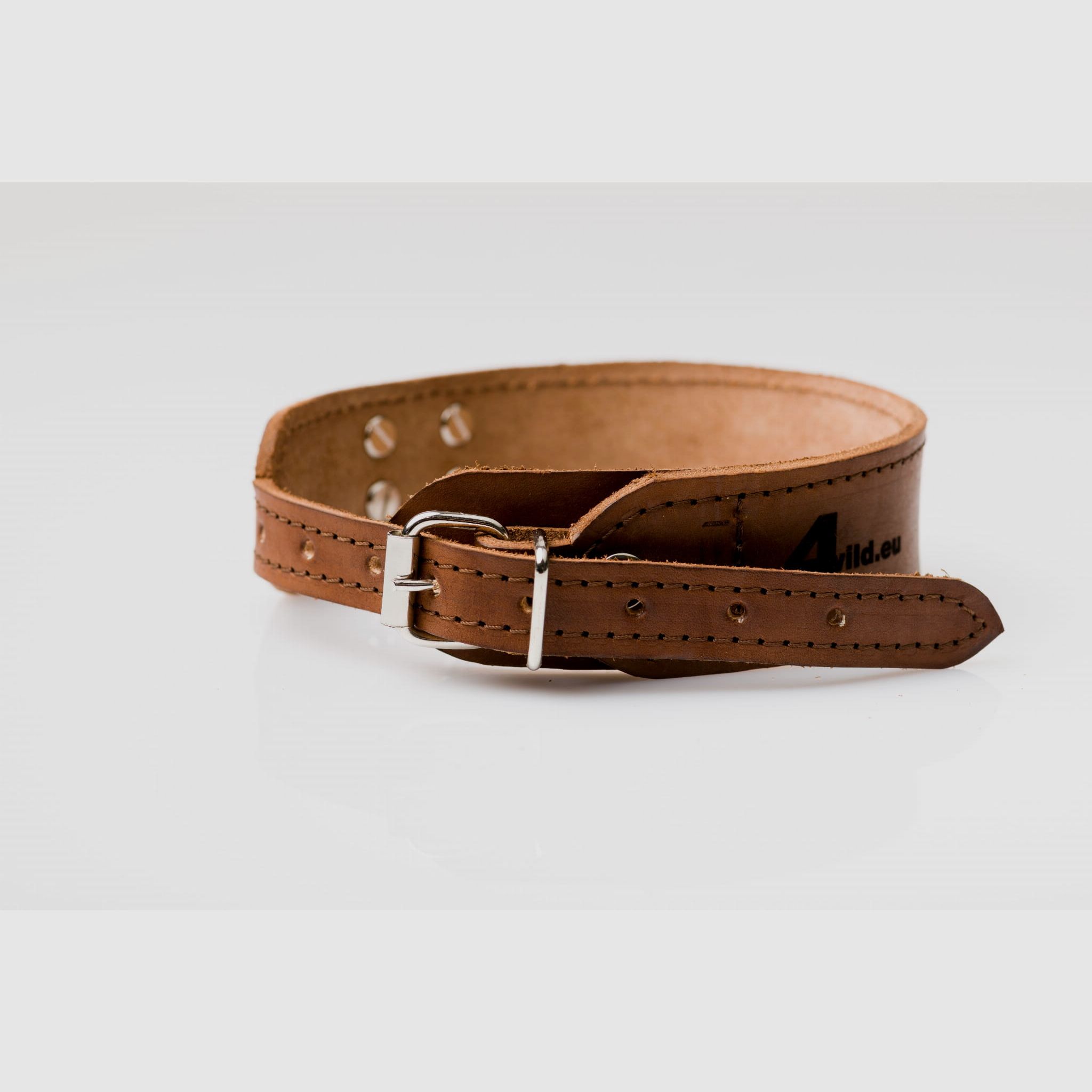 Fährtenhalsband aus Leder – Rinderhals 4 cm, Bild 2 von 5