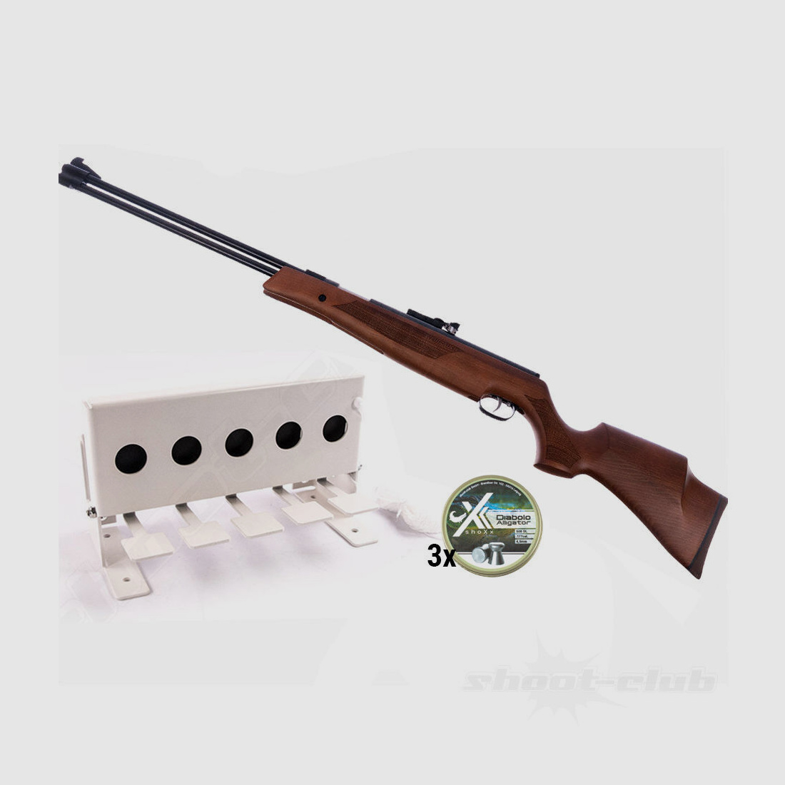 Weihrauch Weihrauch HW 77 4,5mm Diabolos Biathlon-Set