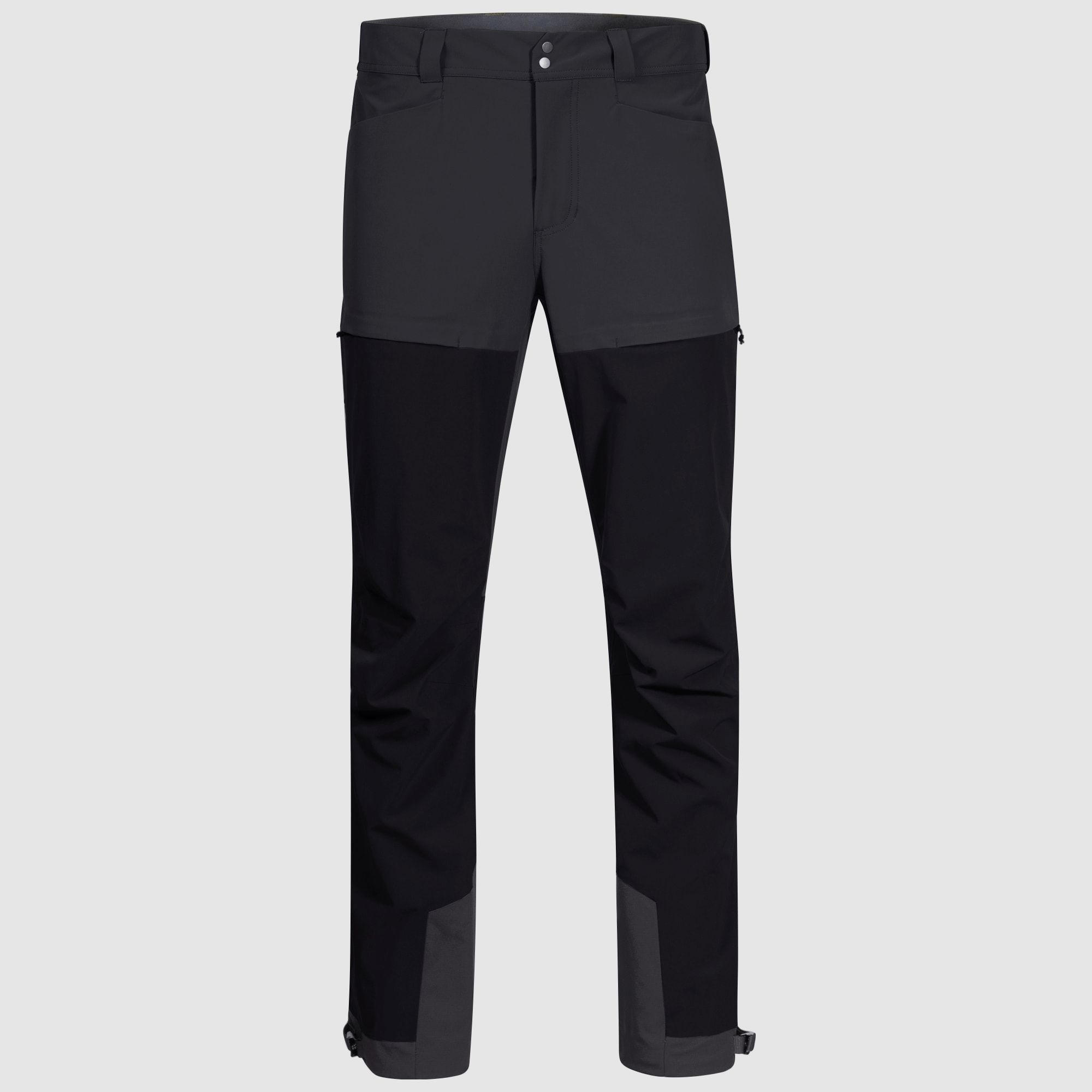 Bergans Bekkely Hybrid Hose Herren Schwarz / Solid Charcoal XL