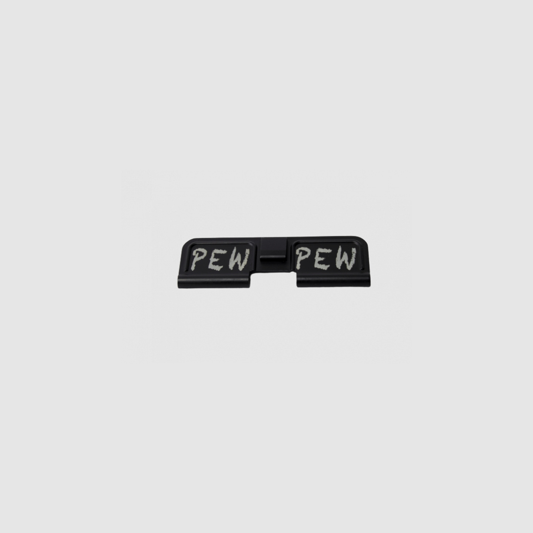 AR-15 DUST COVER - LASERPRINT - "PEW PEW " .223REM