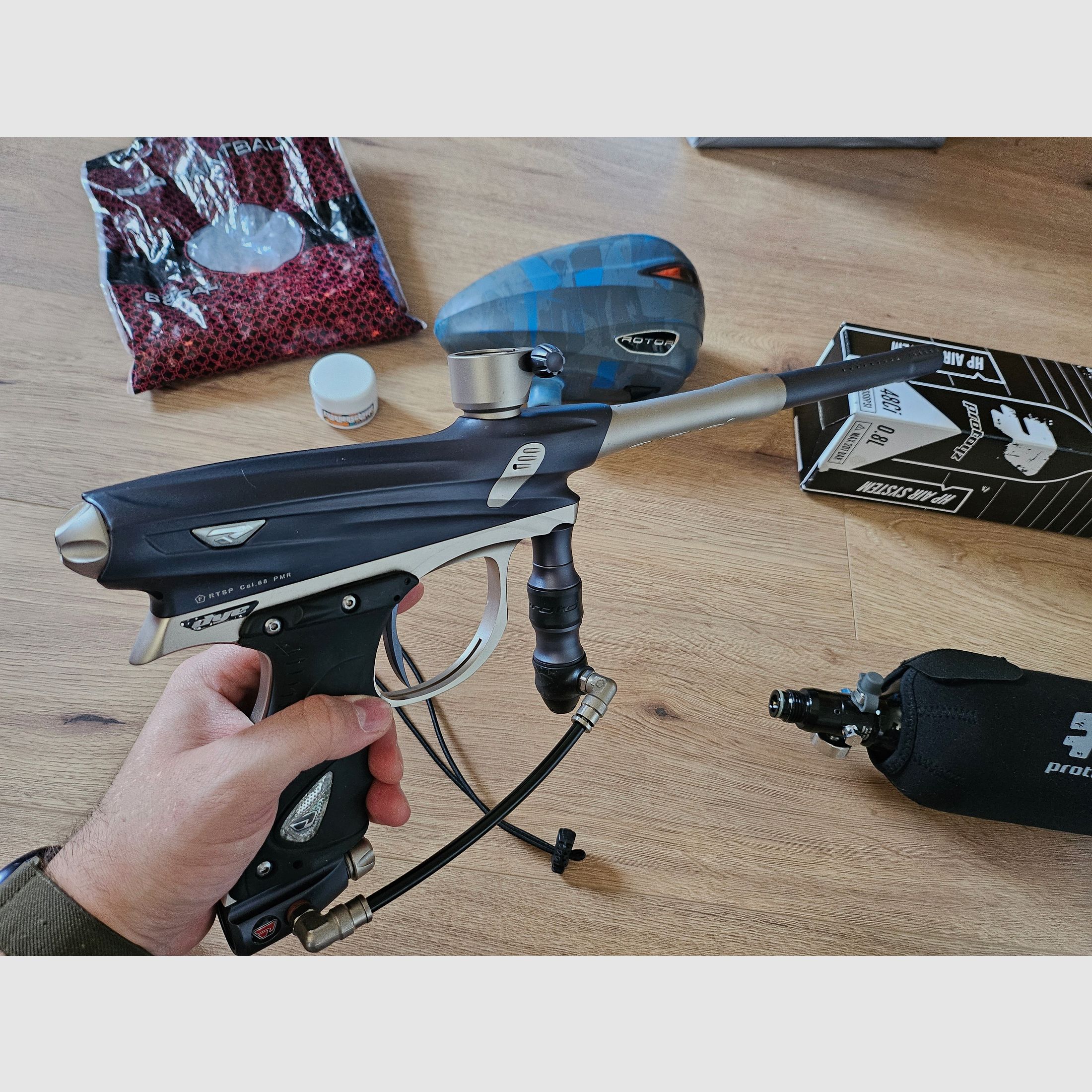 Proto Matrix Rail + Dye Rotor 1 + Zubehör