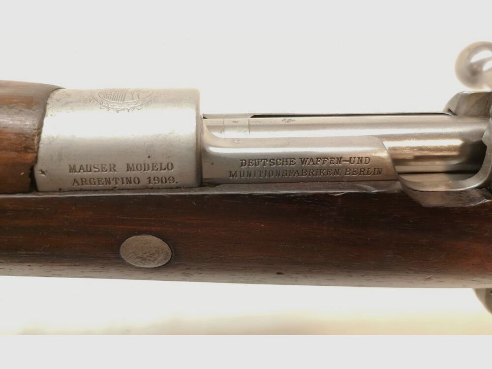 DWM Berlin Argentino 1909 - augenscheinlich nummerngleicher Argentinien-Mauser
