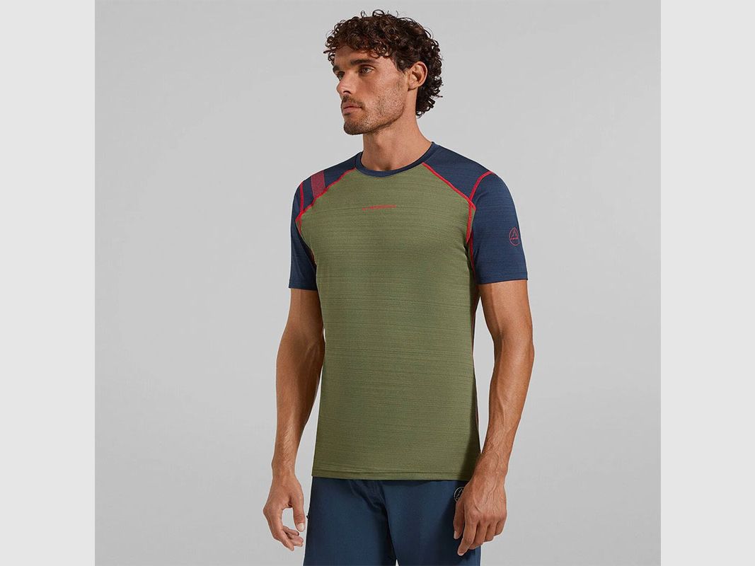 T-SHIRT – LA SPORTIVA – SUNFIRE M Cypress/Night Sky, afbeelding 3 van 4