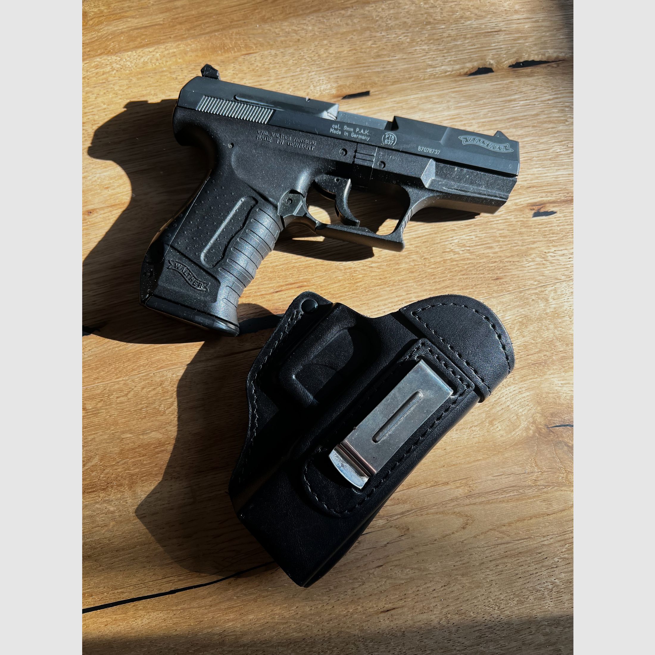 Walther P99 Very deep barrel lock