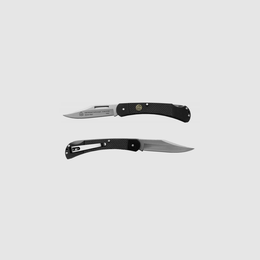PUMA SGB Whitetail Featherweight schwarz G10 mit Clip