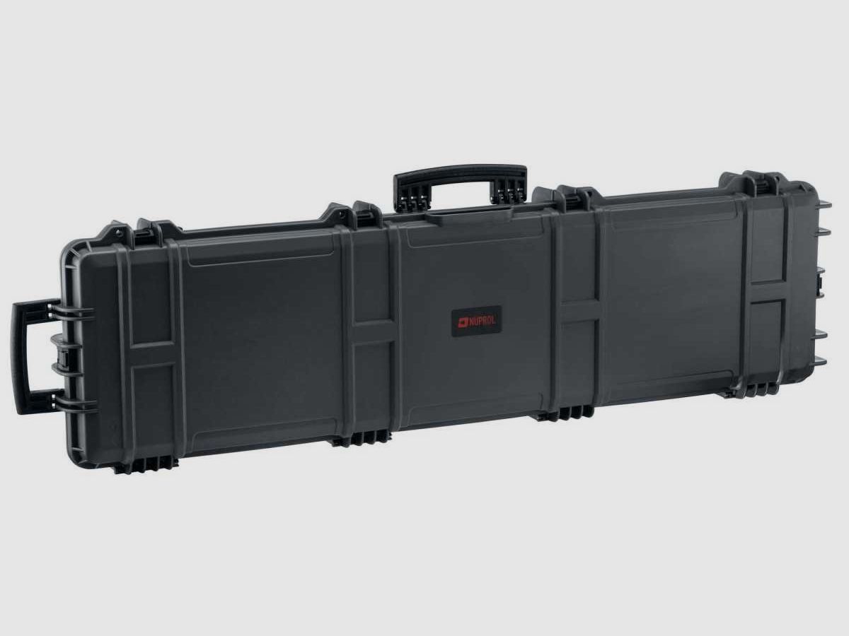 Nuprol XL Waterproof Gun Case 137cm with Wave Foam - Grey XL Gun Case, image 1 of 7