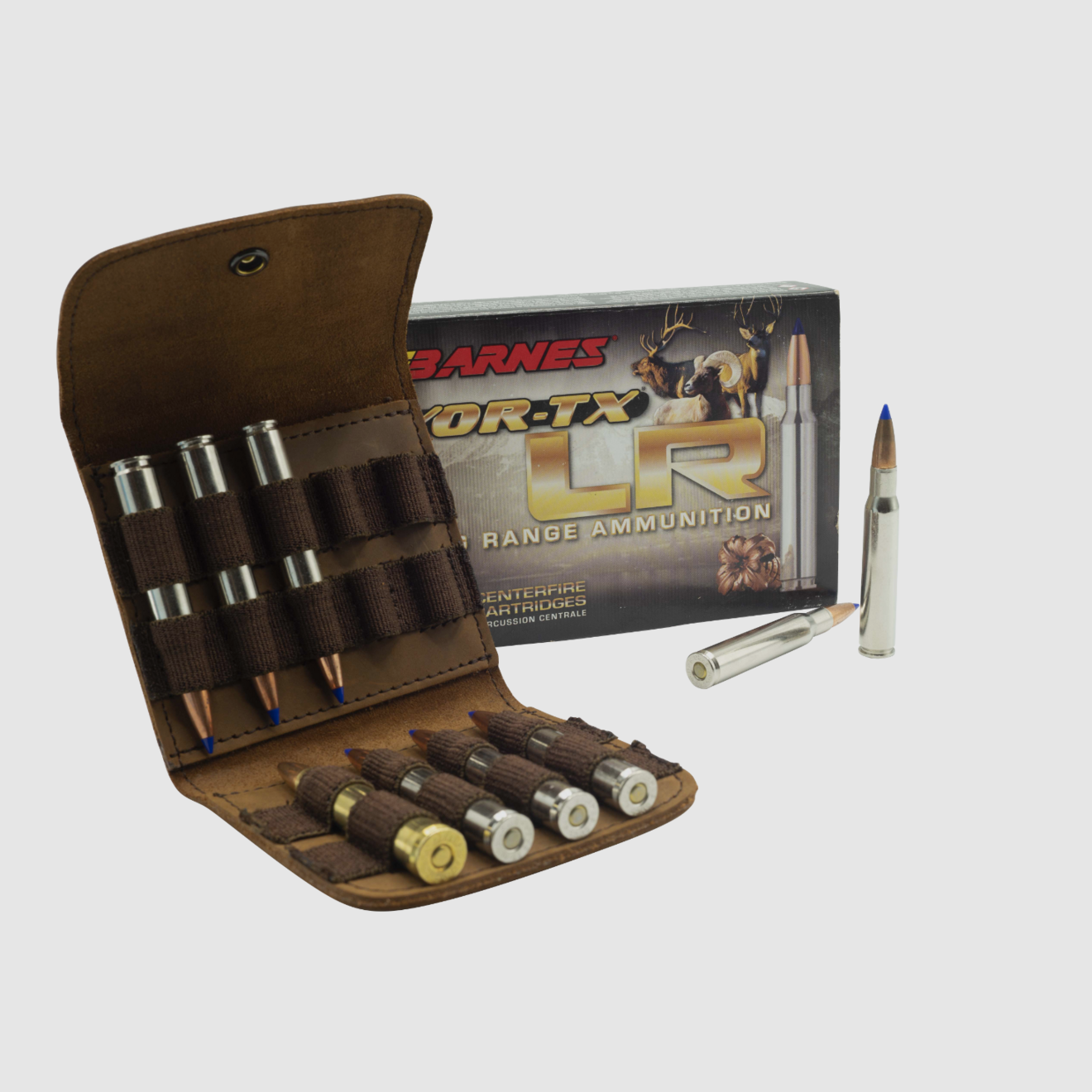 Gouret Tasche 9 Patronen Vollleder Januel, Bild 10 von 10