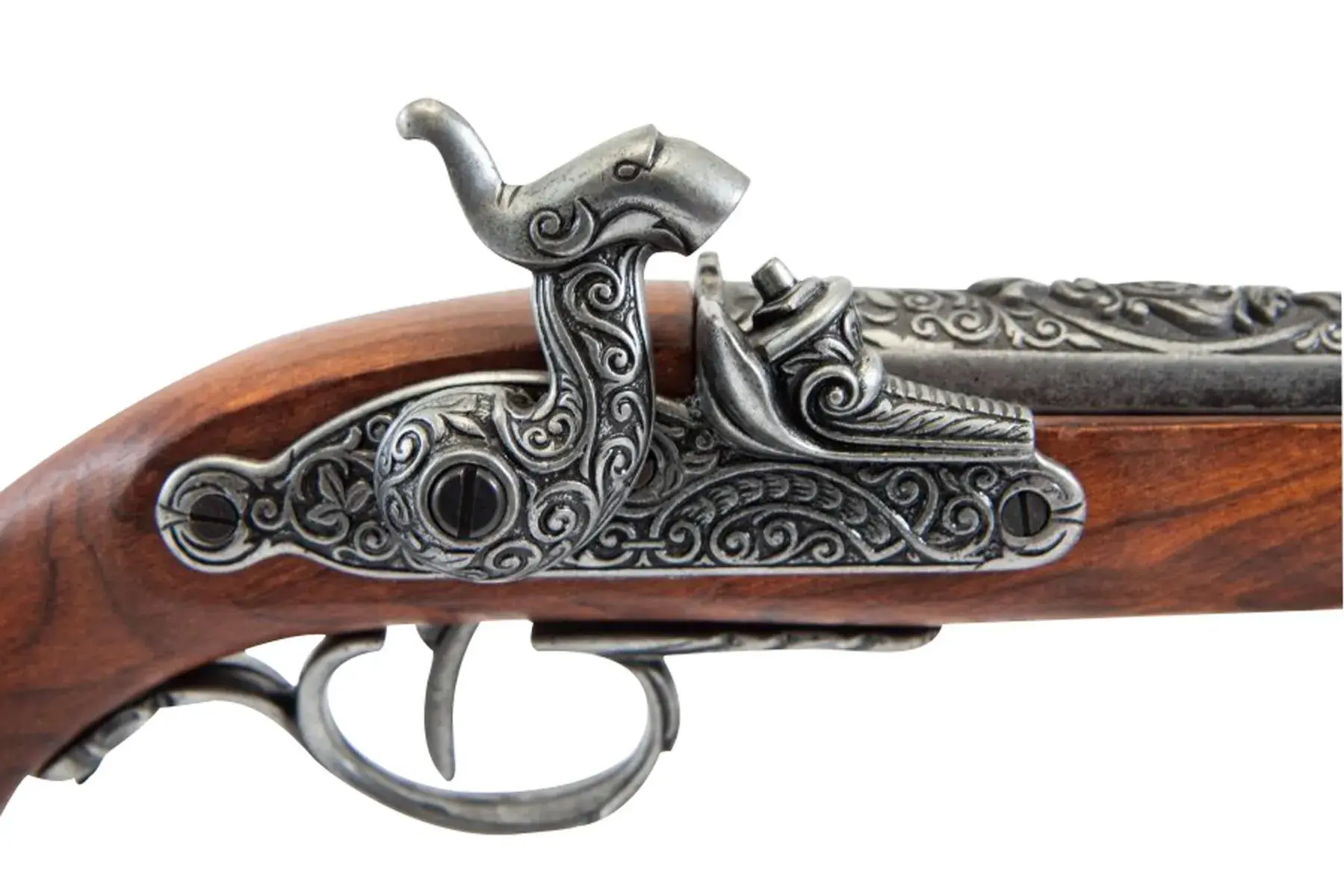 Denix decorative replica of Italian percussion pistol from 1825, image 8 of 10