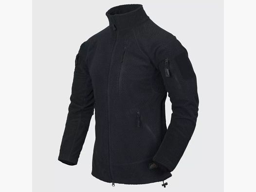 Alpha Tactical Jacket Grid Fleece (Navy Blue) Helikon-Tex