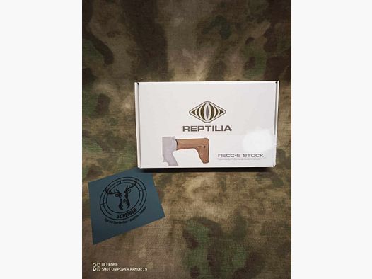 REPTILIA CORP RECC-E CARBINE STOCKS Tan