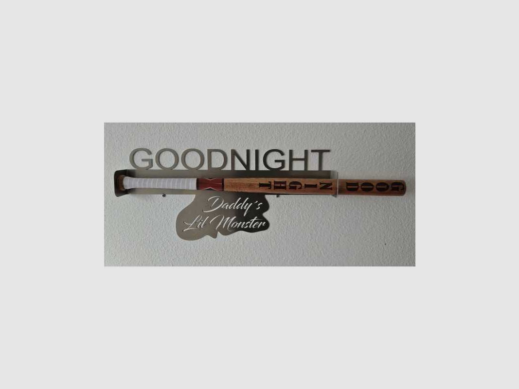 Suicide Squad Harley Quinn Good Night Baseballschläger Designer Wandhalter