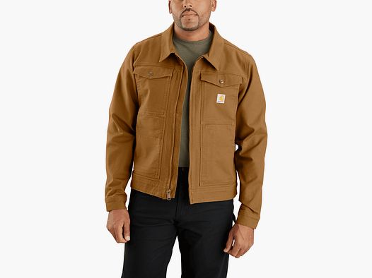 Carhartt Rugged Flex™ Duck Berwick Jacket Men Carhartt Brown 2XL