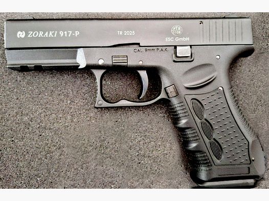Zoraki 917-P  TR 2025 Schreckschusspistole 9mm P.A.K.  (PTB 1108) 917 P