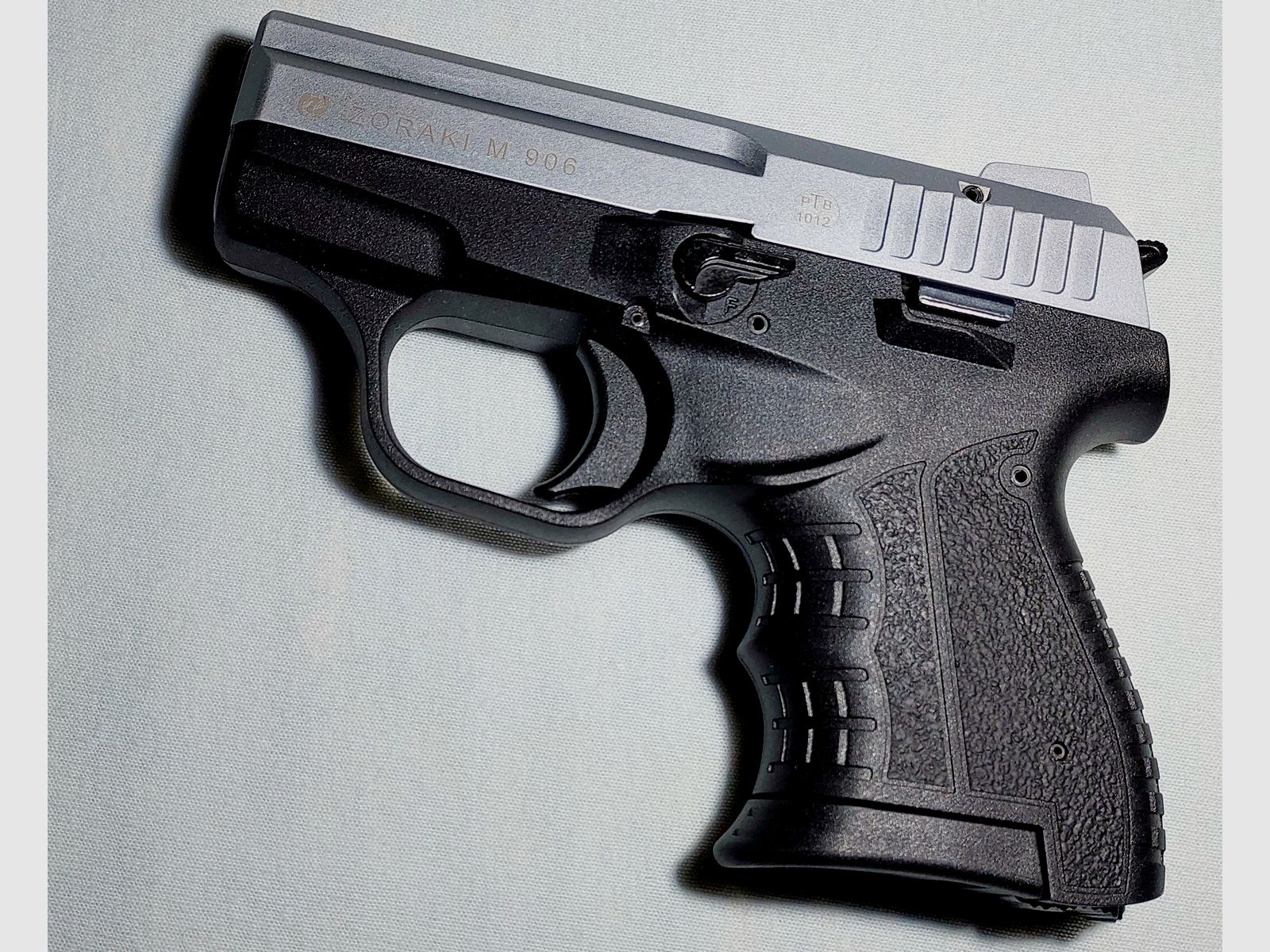 Zoraki M 906 Titan pistola de fogueo 9 mm P.A.K. PTB 1012 – con maletín, imagen 2 de 8