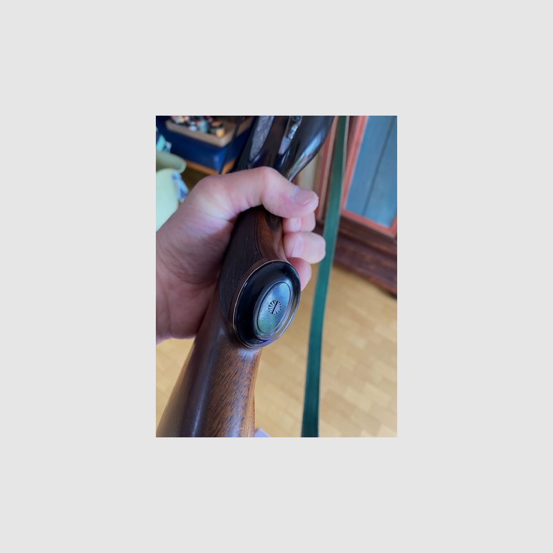 Krieghoff Ulm Modelo Ulm Cerrojo lateral Holland & Holland escopeta de doble cañón con cañón intercambiable 6,5x57R 20/76 Magnum 16/70 16/70 en maletín en excelente estado BBF BDF