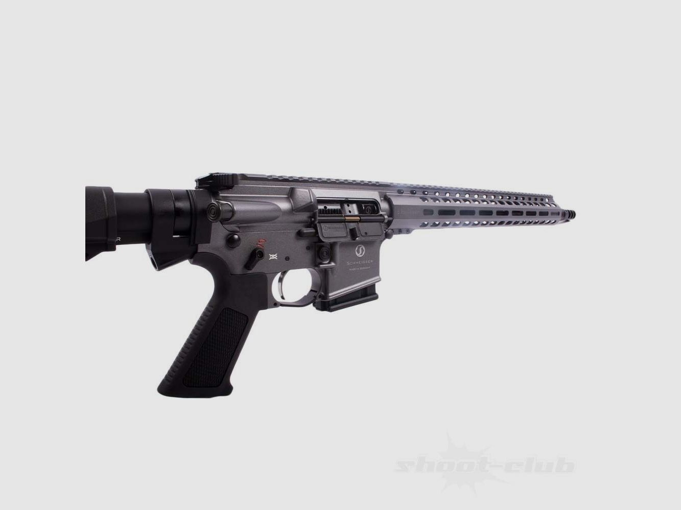 Schmeisser AR15 Dynamic L Gun Grey M-Lok