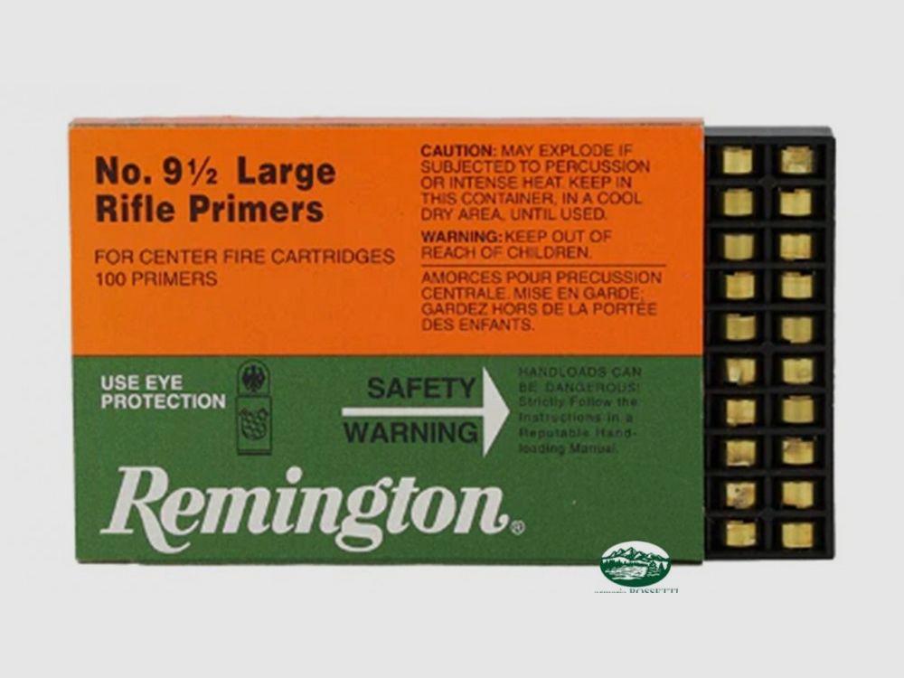 REMINGTON zapałki 9,5 Large Rifle opakowanie 100 sztuk