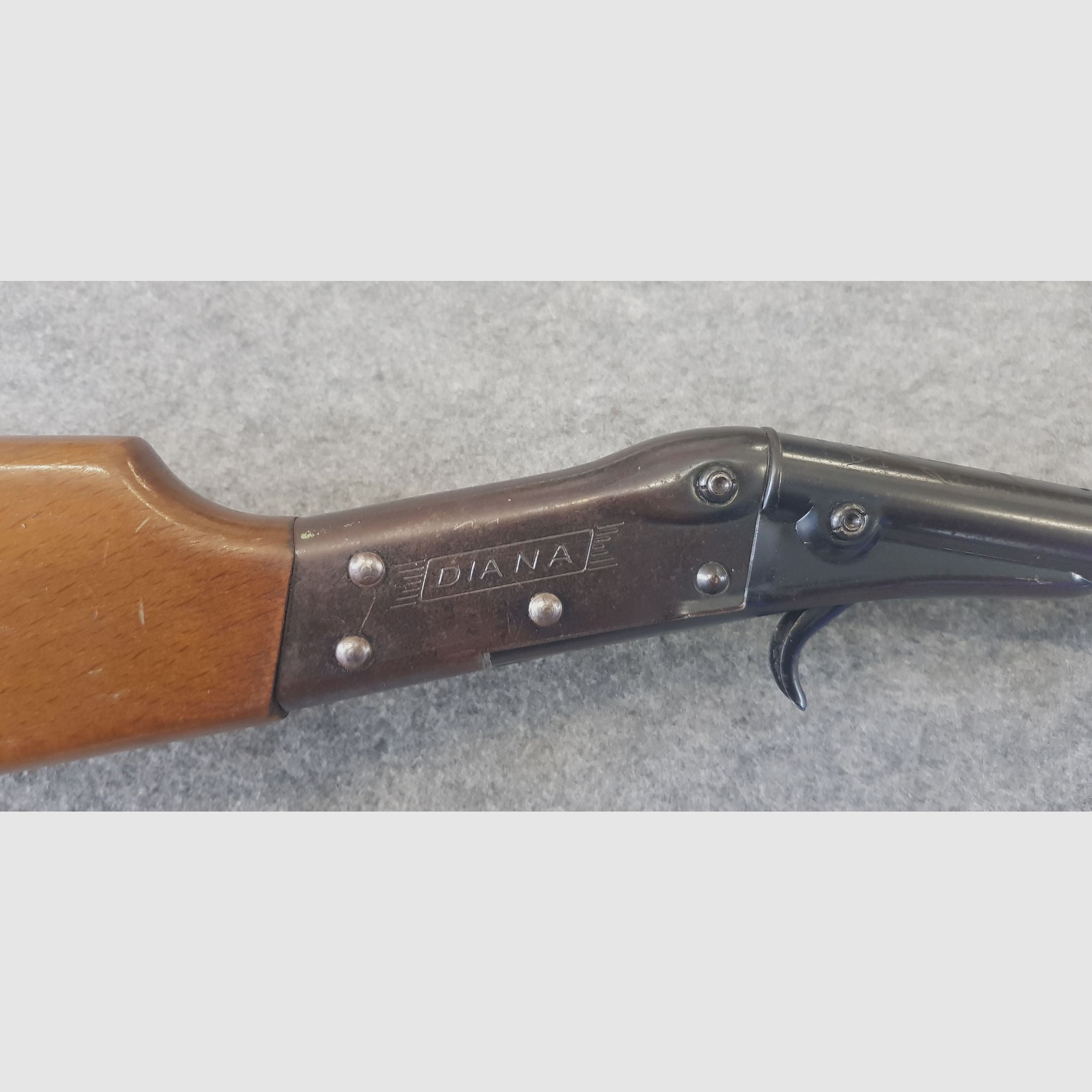 Luftgewehr Diana Mod. 1 Kindergewehr Blechpräge Gewehr 1913 - 1940 Vorkriegsmodell Made in West Germany