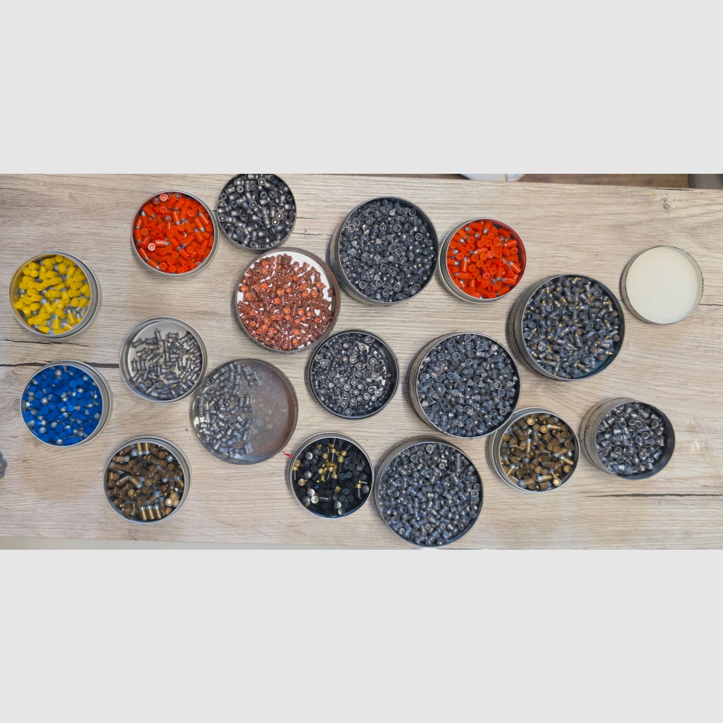 Lot de munitions pour carabine à air comprimé 4,5mm - Plusieurs types !