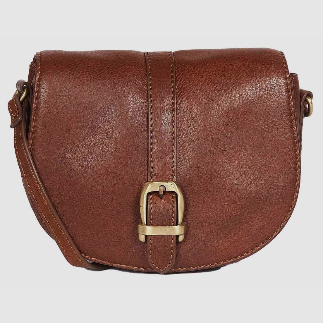 Barbour Ledertasche Laire Brown