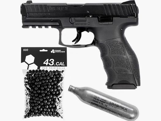 Heckler & Koch SFP9 T4E Pistolet Pack de Joueurs / Pack Complet de Paintball