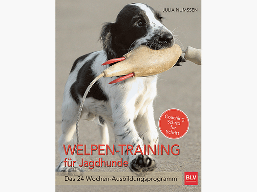 Libro "Entrenamiento de cachorros para perros de caza"