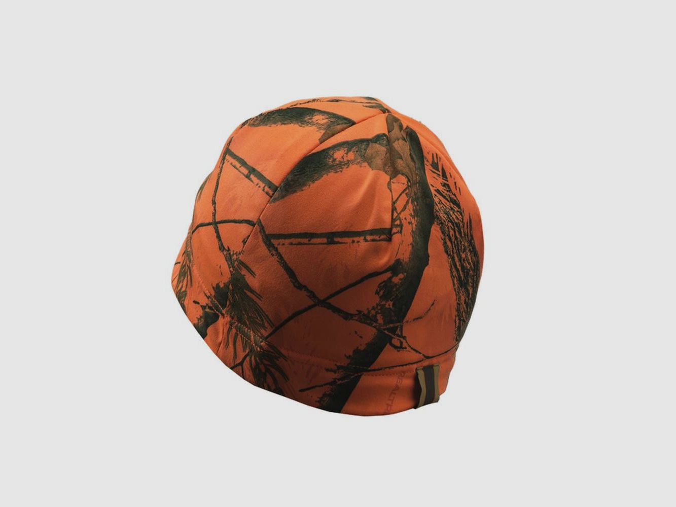 Fleece-Mütze Beretta - Weiches Fleece - Camouflage und Orange - Optimale Wärme und Komfort, Bild 4 von 5