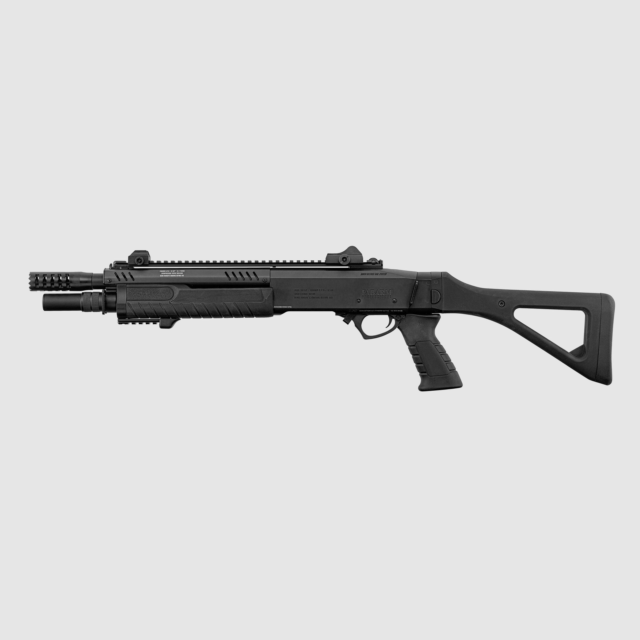 FABARM STF12 Compact black 6mm - Airsoft Gas Non BlowBack