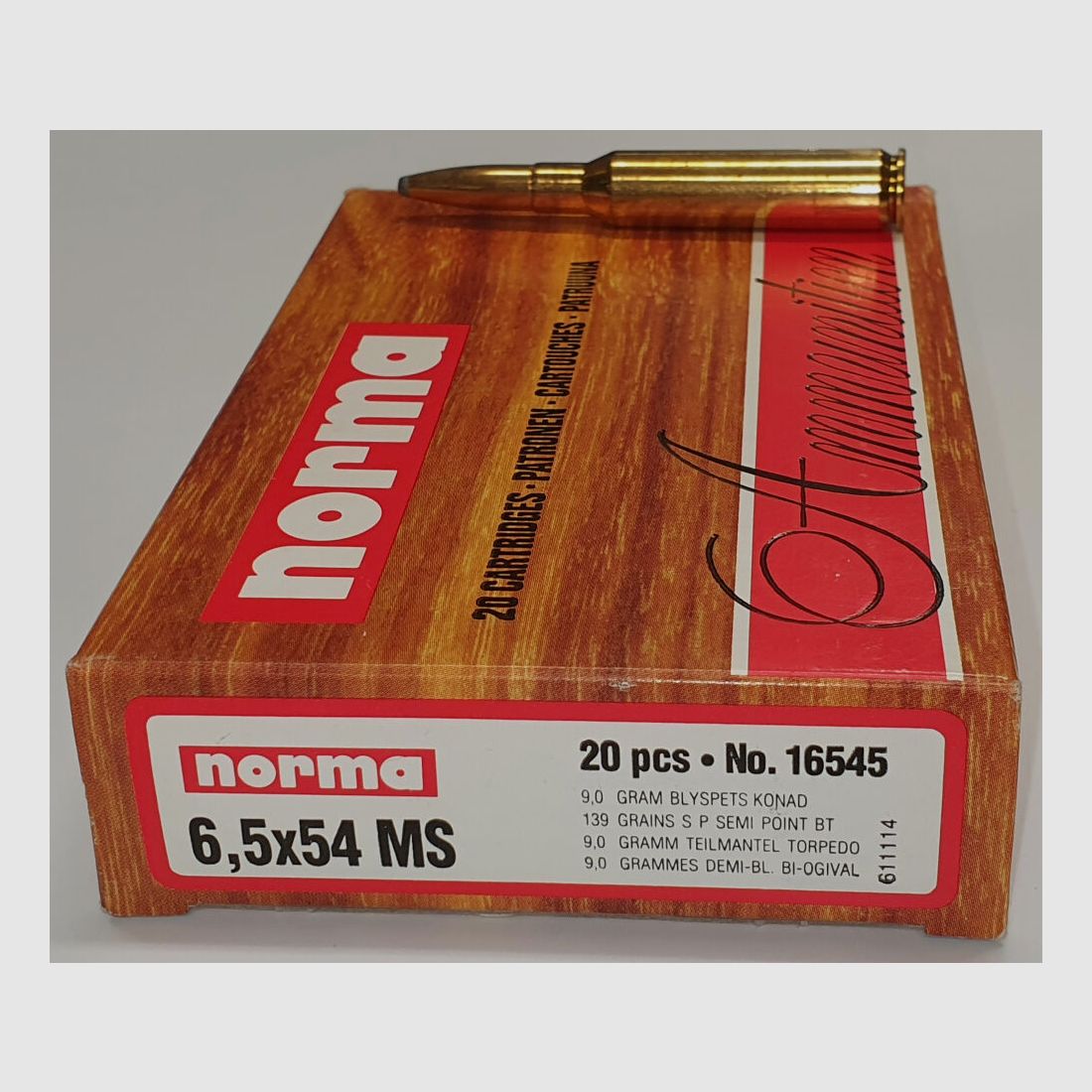 Norma Munition NORMA 6,5x54 MS Teilmantel