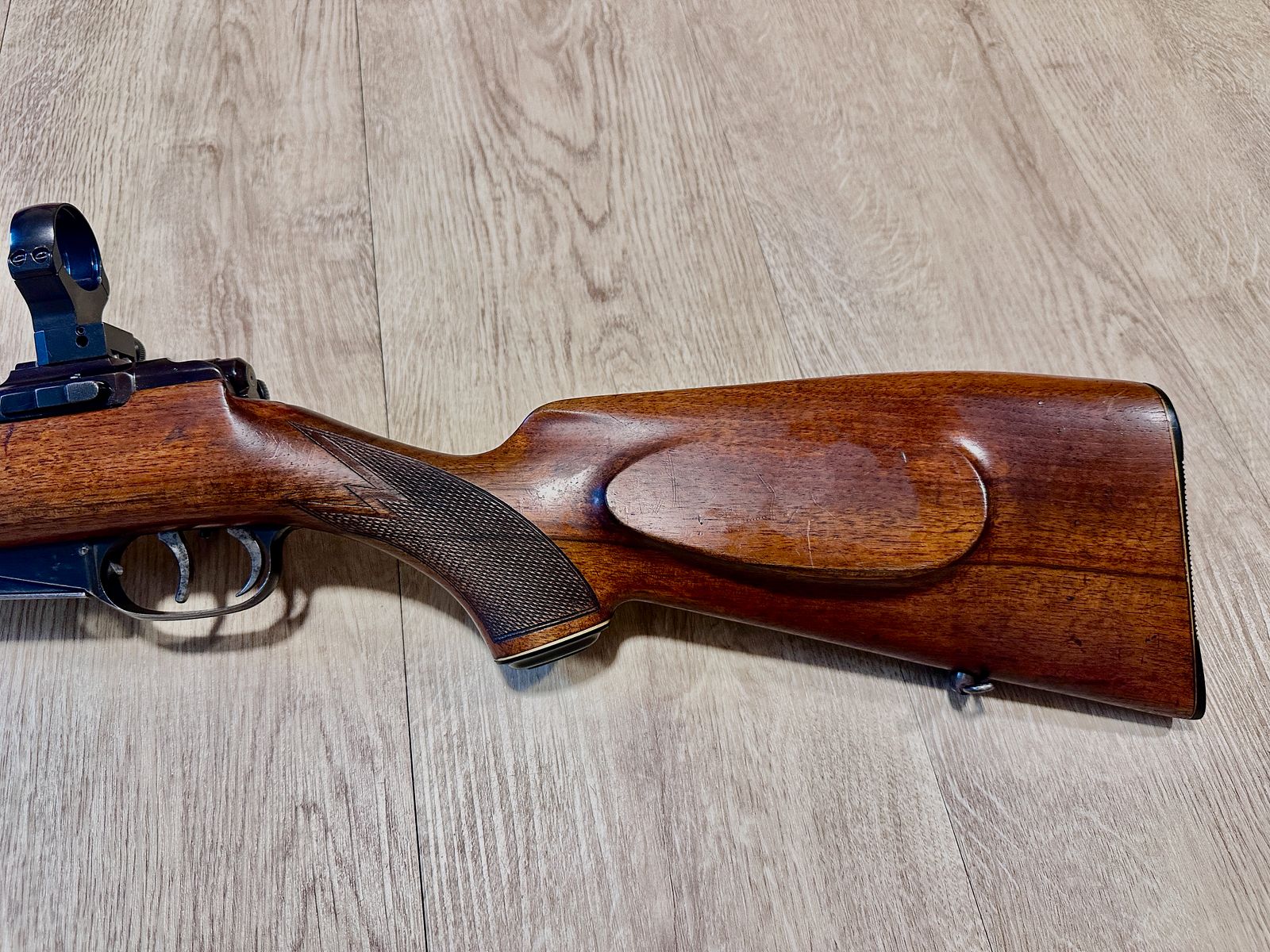 Krico Mod. 600 .222 Rem. con disparador alemán - año de fabricación 1957 - pieza de colección