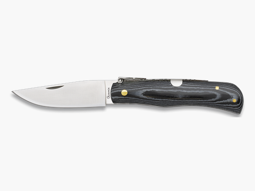 ALBAINOX Coltello pieghevole nero Micarta A.Carbono.