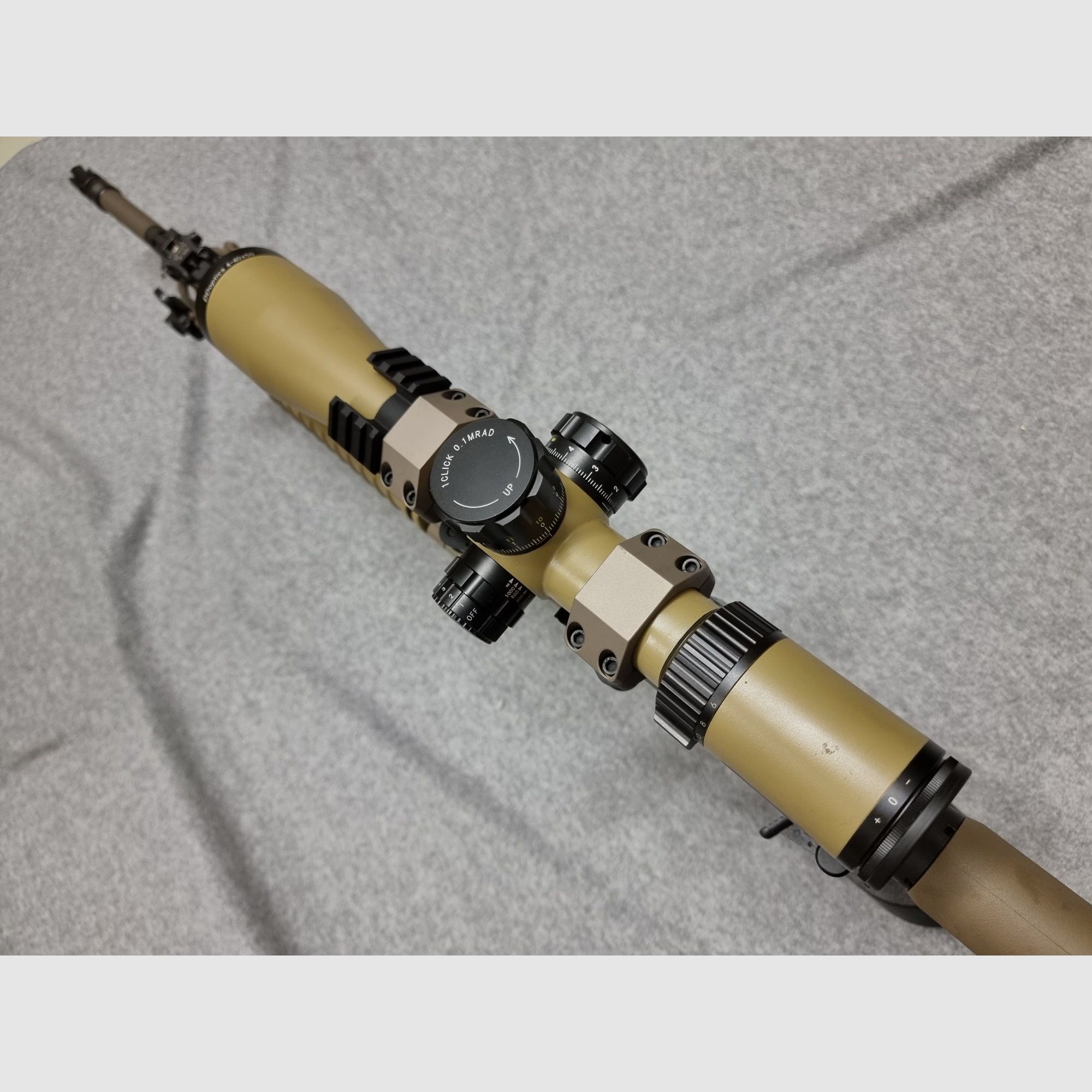 Oberland Arms DMR-E - Kal .308 Win - AR10 OA10 mit einstellbaren Gasblock, Geissele Abzug - Behördenmodell