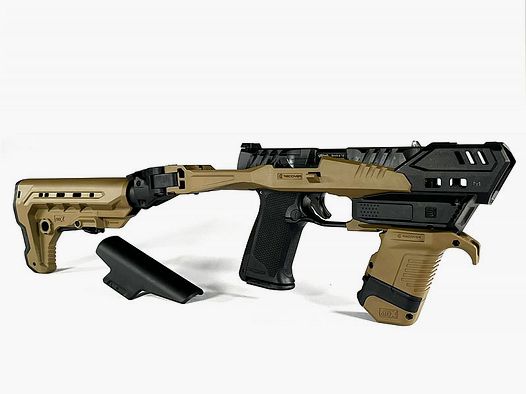 WALTHER Conversion-Kit PDP Pistolen-Anschlagschaft 1-farbig Schwarz