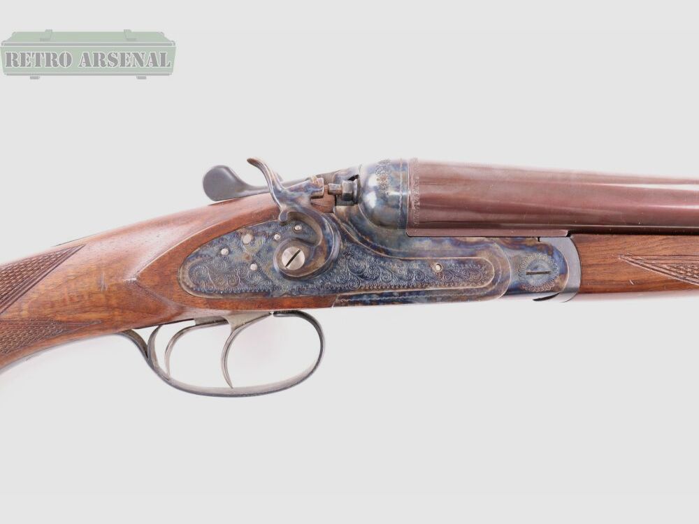 Eibar double-barreled shotgun