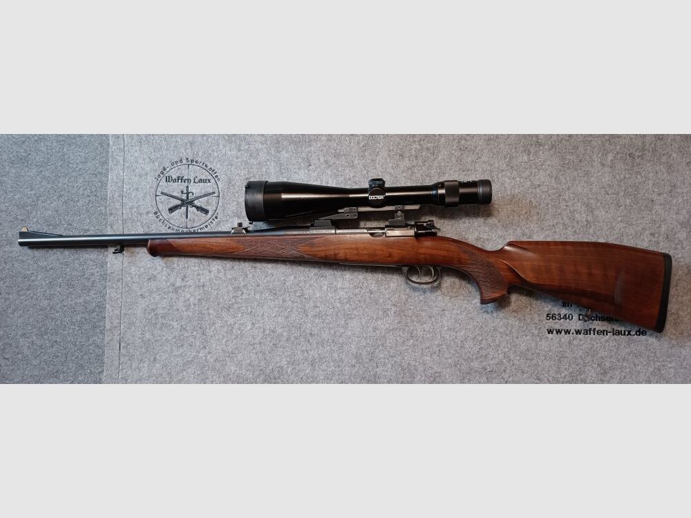 Waffen Adamy Suhl Mauser Argentino 98er mit ZF Docter3-12x56